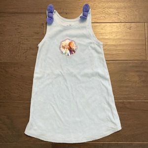 Disney Frozen Elsa Ana Blue Terry Swim Coverup 4T